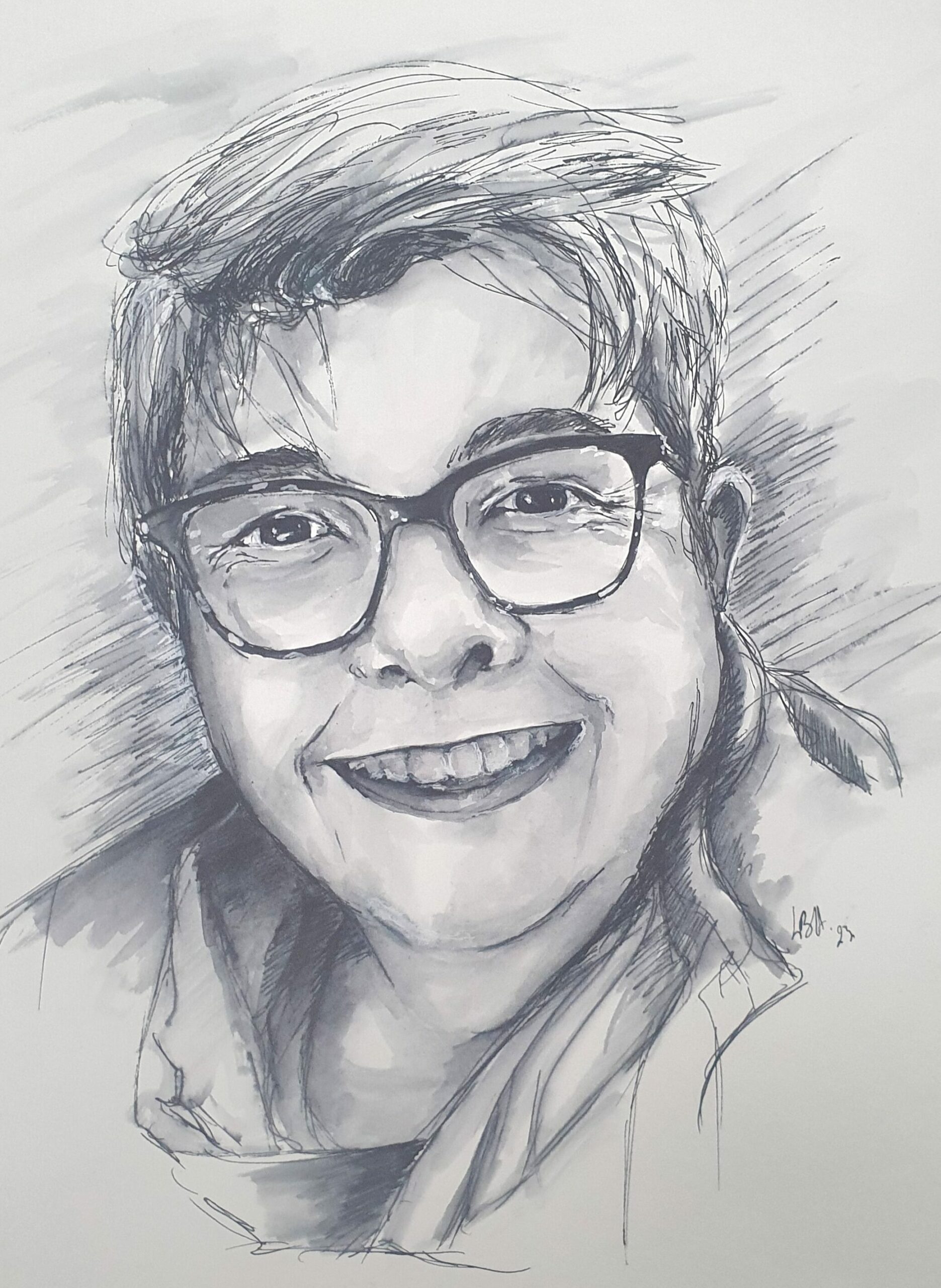 portrait dessiné